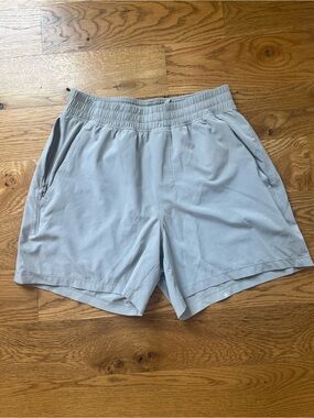 lululemon athletica Light Gray Men’s Athletic Shorts